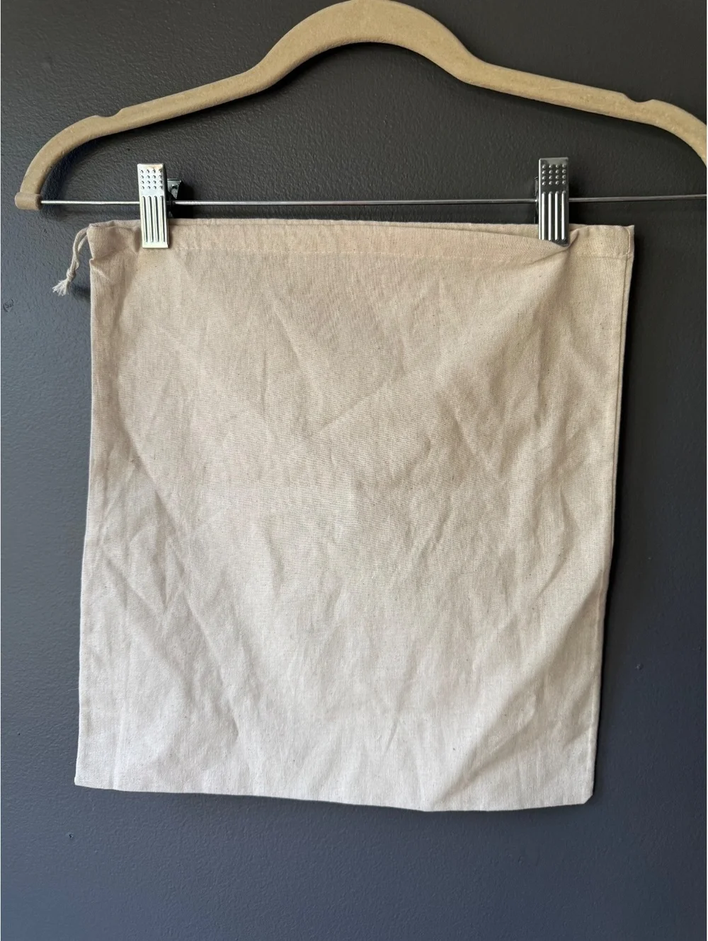 ZARA Drawstring Cotton Dust Bag